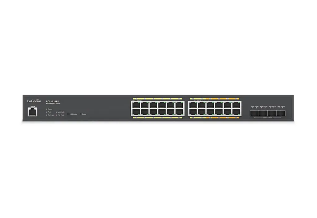 EnGenius CloudSwitch L2Plus 24 Full PoE