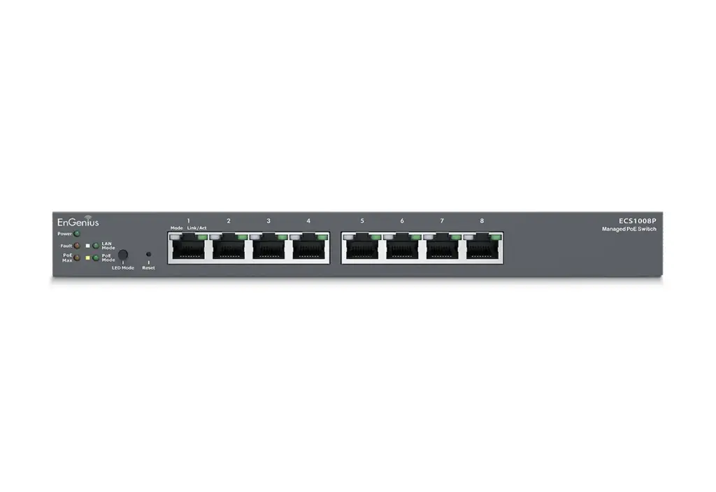 EnGenius CloudSwitch L2Plus 8 PoE