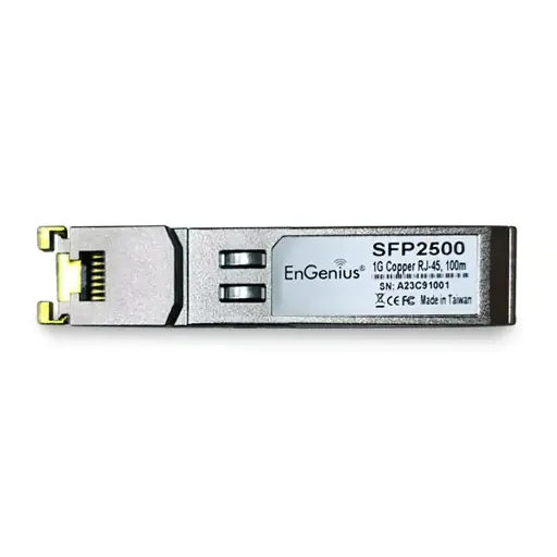 [SFP2500] EnGenius SFP Switch 1000BASE-T Fiber-to-Copper Transceiver Module