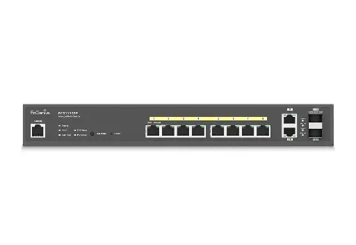 [ECS1112FP] EnGenius CloudSwitch L2Plus 8 Full PoE